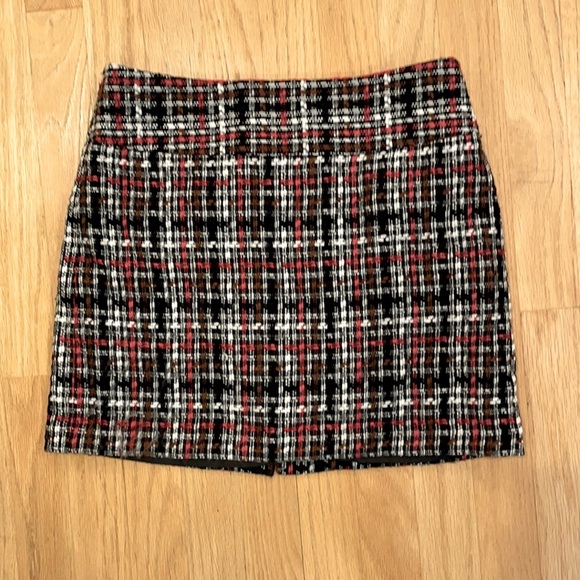 The Limited Dresses & Skirts - The limited black and red twill skirt